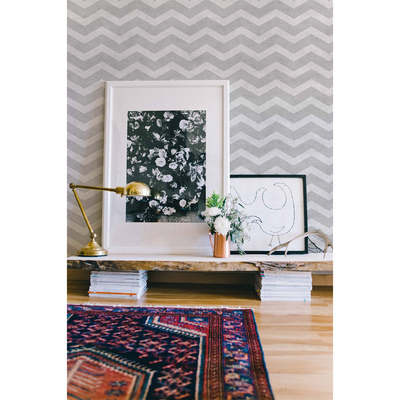 Fotobehang Modieuze zigzags