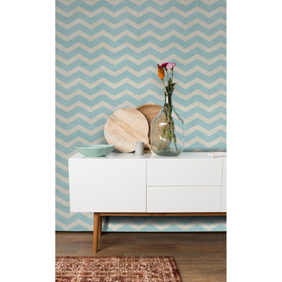 Fotobehang Zigzag-inspiraties