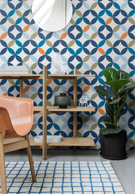 Fotobehang Rond de cirkel