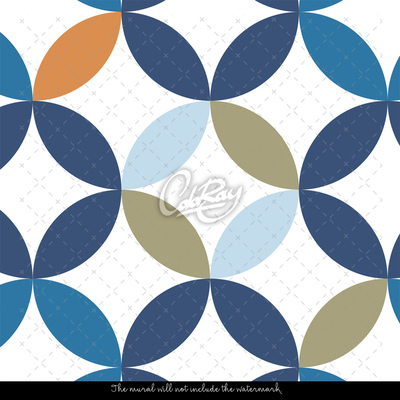 Fotobehang Rond de cirkel