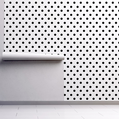 Fotobehang Mijn wereld van stippen en stippen