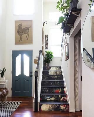 Fotobehang Vaas met bloemen