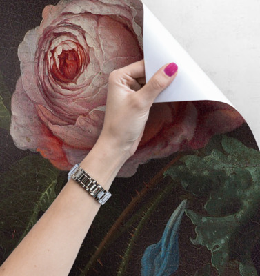 Fotobehang Vaas met bloemen