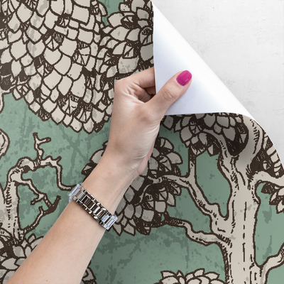 Fotobehang Rustgevende momenten op het gras