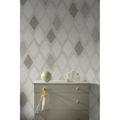 Fotobehang Een vleugje klassiek, ruiten!