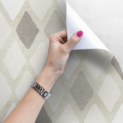 Fotobehang Een vleugje klassiek, ruiten!