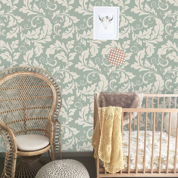 Fotobehang Bladornamenten