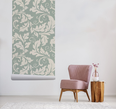 Fotobehang Bladornamenten