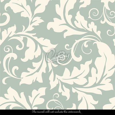 Fotobehang Bladornamenten