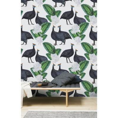 Fotobehang In het fazantenbos