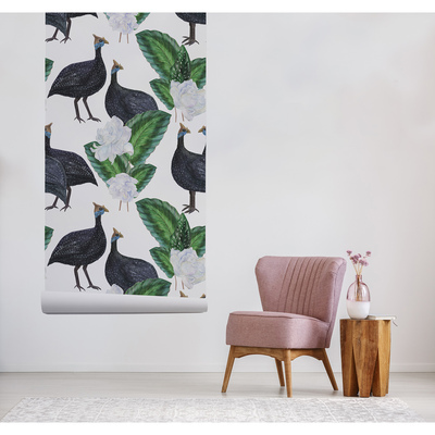 Fotobehang In het fazantenbos