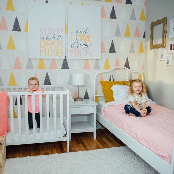 Fotobehang Kleurrijke wimpels