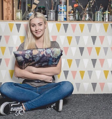 Fotobehang Kleurrijke wimpels