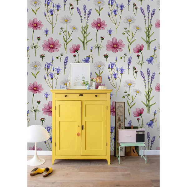 Fotobehang Een dag in de weide