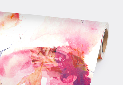 Fotobehang Aanraking van de roos