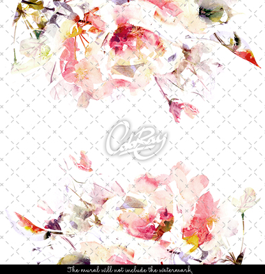 Fotobehang Aanraking van de roos