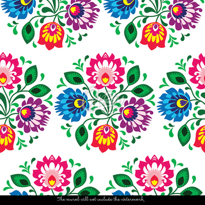 Fotobehang Verliefd op folklore