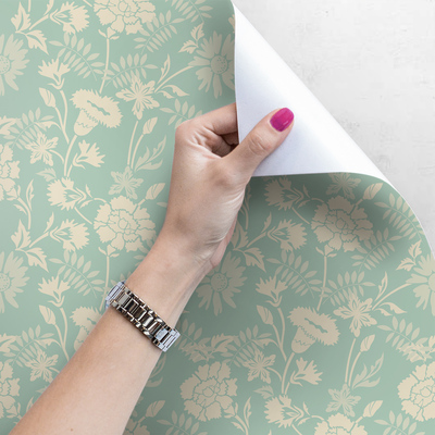 Fotobehang Vintage in de woonkamerinrichting