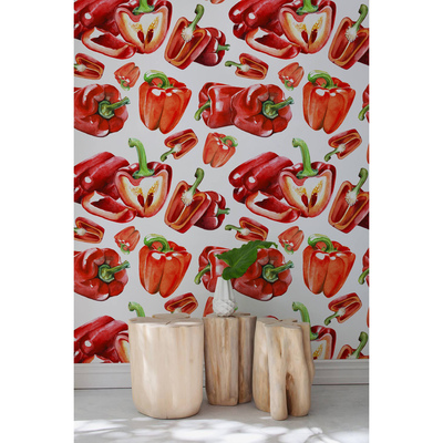 Fotobehang Sappige pepers