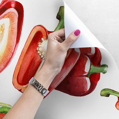 Fotobehang Sappige pepers