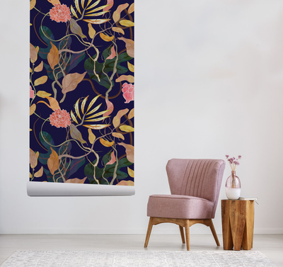 Fotobehang Herfstbladeren