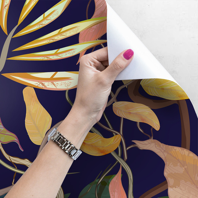 Fotobehang Herfstbladeren