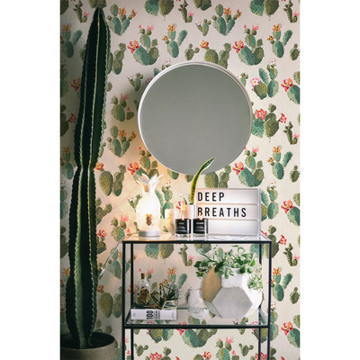 Fotobehang Cactushoek