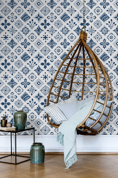 Fotobehang Straten van Lissabon