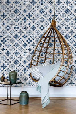 Fotobehang Straten van Lissabon