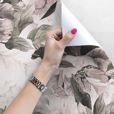 Fotobehang Bloeiende pioenrozen