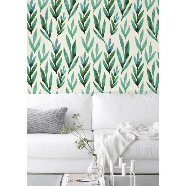 Fotobehang Lentebladeren