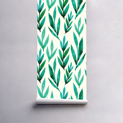 Fotobehang Lentebladeren