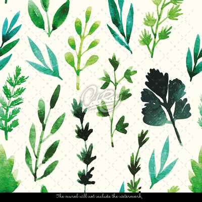 Fotobehang De charme van wilde vegetatie