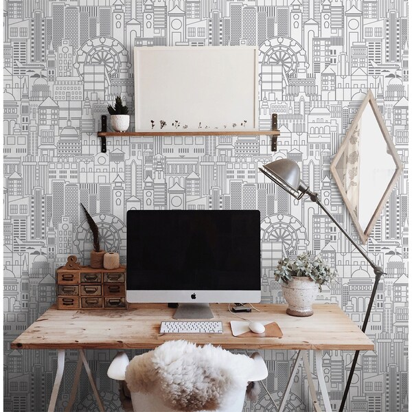 Fotobehang Het lawaai van de grote stad