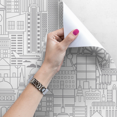 Fotobehang Het lawaai van de grote stad