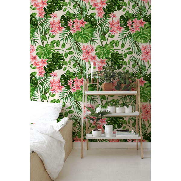 Fotobehang Hawaiiaans bloemenparadijs