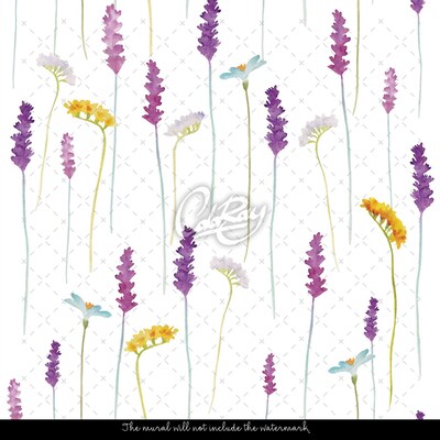 Fotobehang Veldaccenten