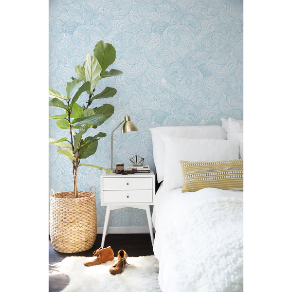 Fotobehang De opkomende golven van de Japanse Zee