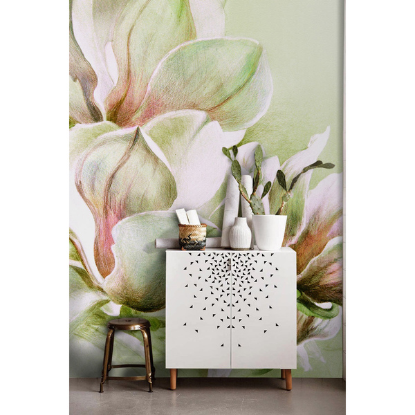 Fotobehang De magie van Magnolia