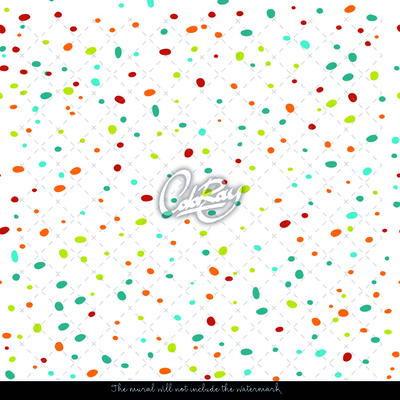 Fotobehang Bestrooid met kleur