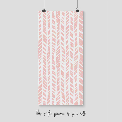 Fotobehang Roze veren