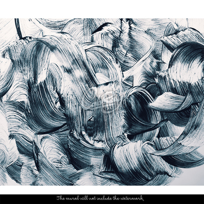 Fotobehang Penseelschilderijen