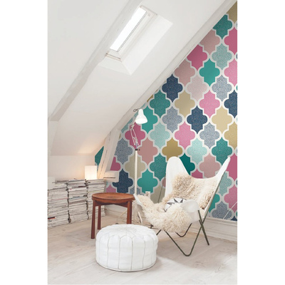 Fotobehang Word verliefd op kleur