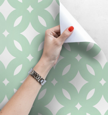 Fotobehang Celadon Ornament