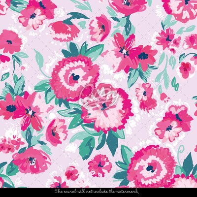 Fotobehang Bloemenfantasie