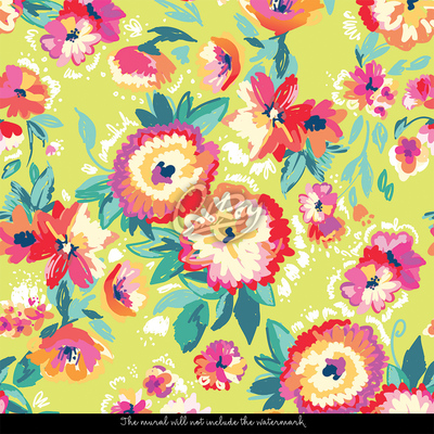 Fotobehang Onze privéweide