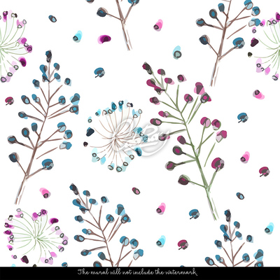 Fotobehang Bloemen als een droom