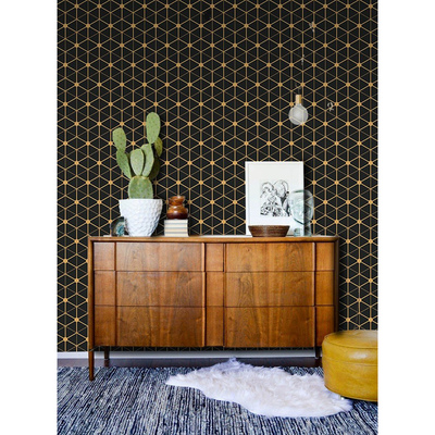 Fotobehang We hebben een goede band met geometrie