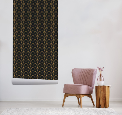 Fotobehang We hebben een goede band met geometrie