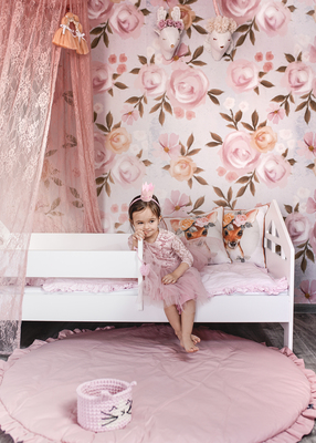 Fotobehang Geschilderde rozen